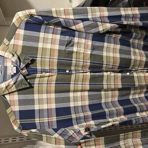 J. Crew Vintage Men's Plaid Shirt L